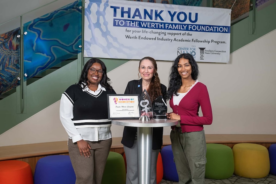 Paula-Marie Simpson, Christine Broadbridge, Snigtha Mohanraj